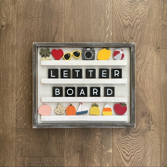 Other - Wood Letter Board